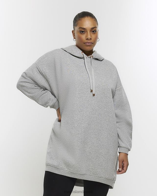 kehakate hall naised River Island pluss kapuutsiga dressipluus 44TLL5107