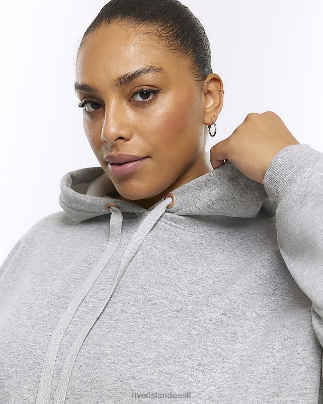 kehakate hall naised River Island pluss kapuutsiga dressipluus 44TLL5107