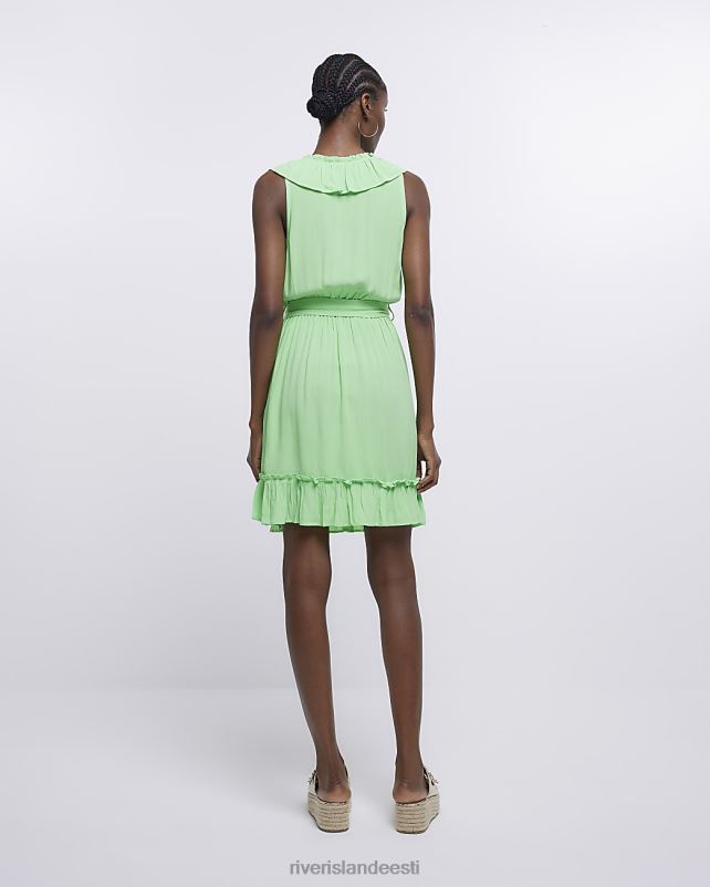 kehakate roheline naised River Island ümbris sats ümbriskleit 44TLL1612