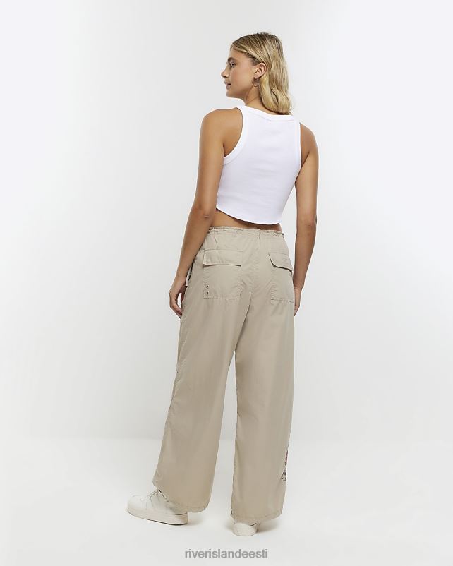 kehakate beež naised River Island langevarju lastipüksid 44TLL4502