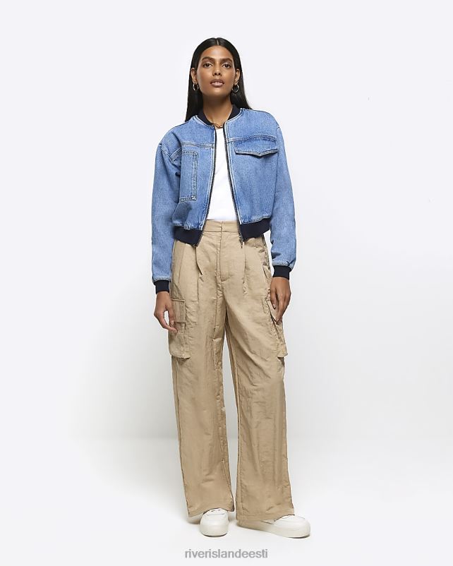 kehakate beež naised River Island tarbekaubapüksid 44TLL3880