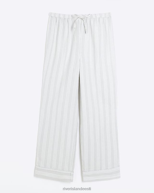 kehakate hall naised River Island triibulised pidžaamapüksid 44TLL3975