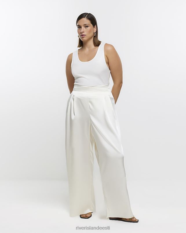 kehakate kreem naised River Island pluss laiad püksid 44TLL5130