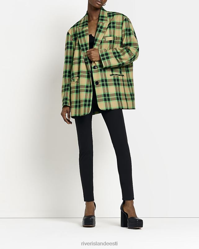 kehakate must naised River Island keskmise kõrgusega kitsad püksid 44TLL4505