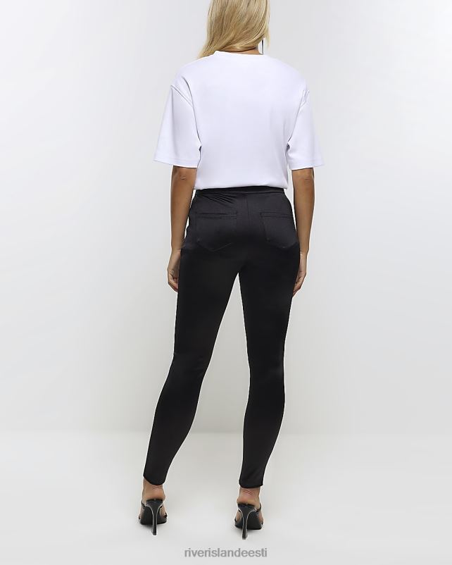 kehakate must naised River Island kitsad diskopüksid 44TLL4371