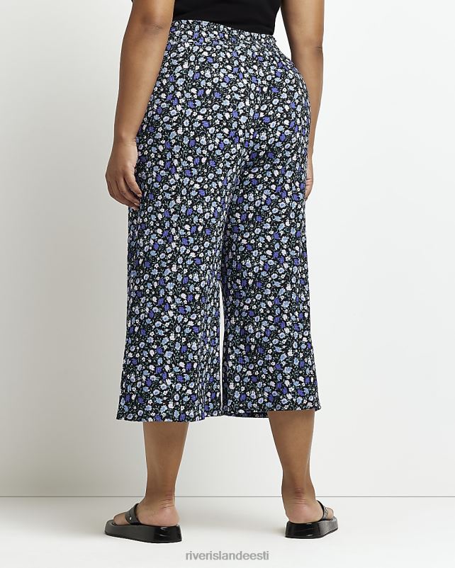 kehakate sinine naised River Island pluss lillelised kukeseened 44TLL2258