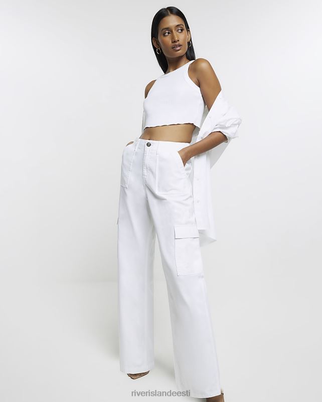 kehakate valge naised River Island tarbekaubapüksid 44TLL503