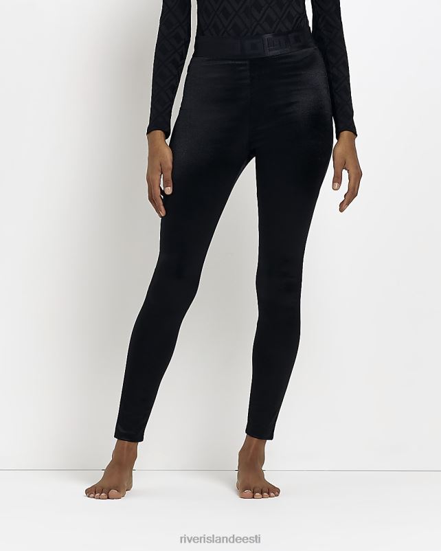 kehakate must naised River Island satiinist säärised 44TLL3810