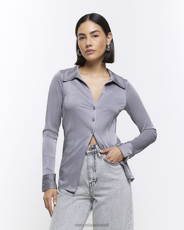 kehakate hall naised River Island plisse slinky särk 44TLL646