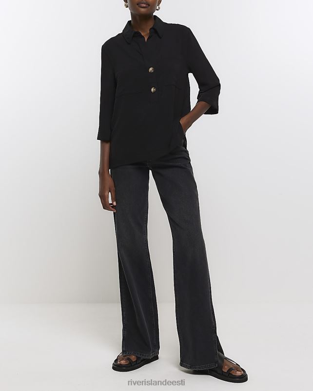 kehakate must naised River Island tarbesärk 44TLL4482