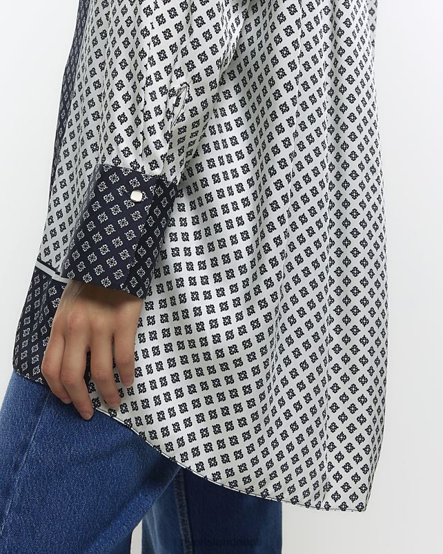 kehakate sinine naised River Island ülisuur särk 44TLL157