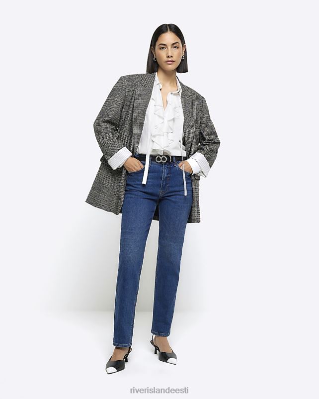 kehakate valge naised River Island lipsuga särk 44TLL196