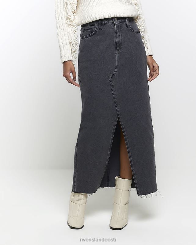 kehakate hall naised River Island lõhestatud teksaseelik 44TLL198