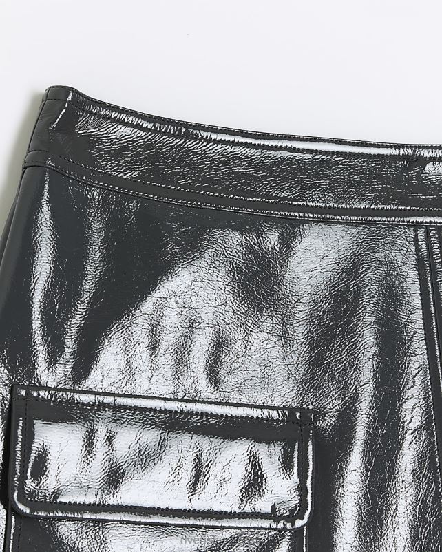 kehakate hall naised River Island patenteeritud miniseelik 44TLL3752