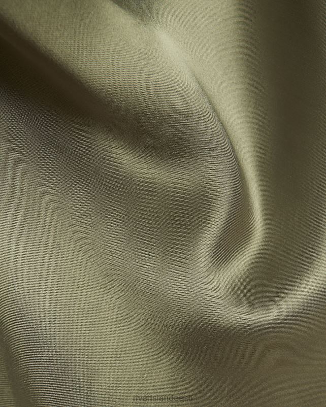 kehakate khaki naised River Island satiinist maxi seelik 44TLL44