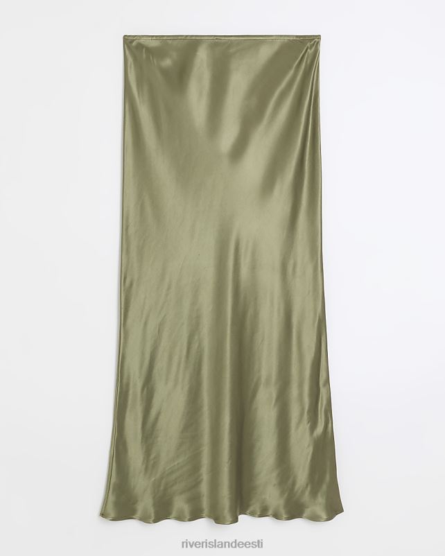 kehakate khaki naised River Island satiinist maxi seelik 44TLL44