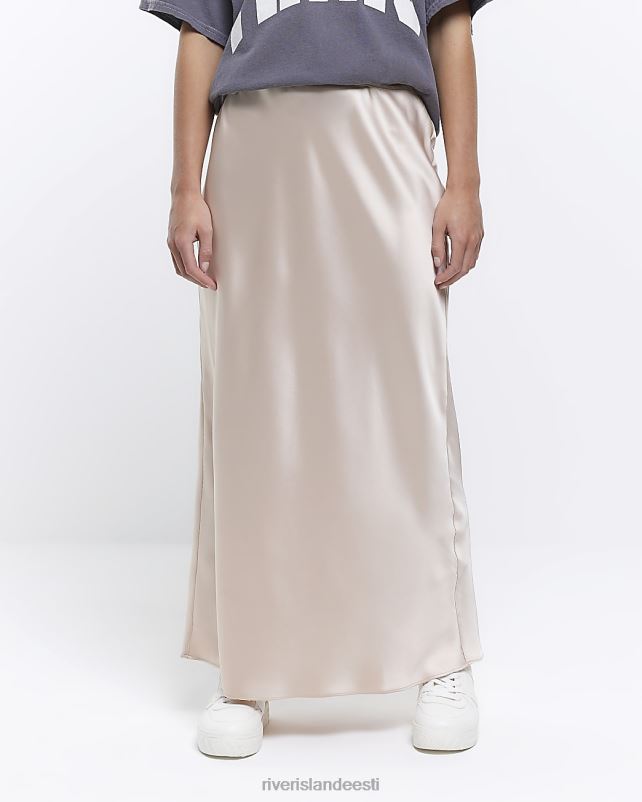 kehakate kivi naised River Island väike satiinist maxi seelik 44TLL2283
