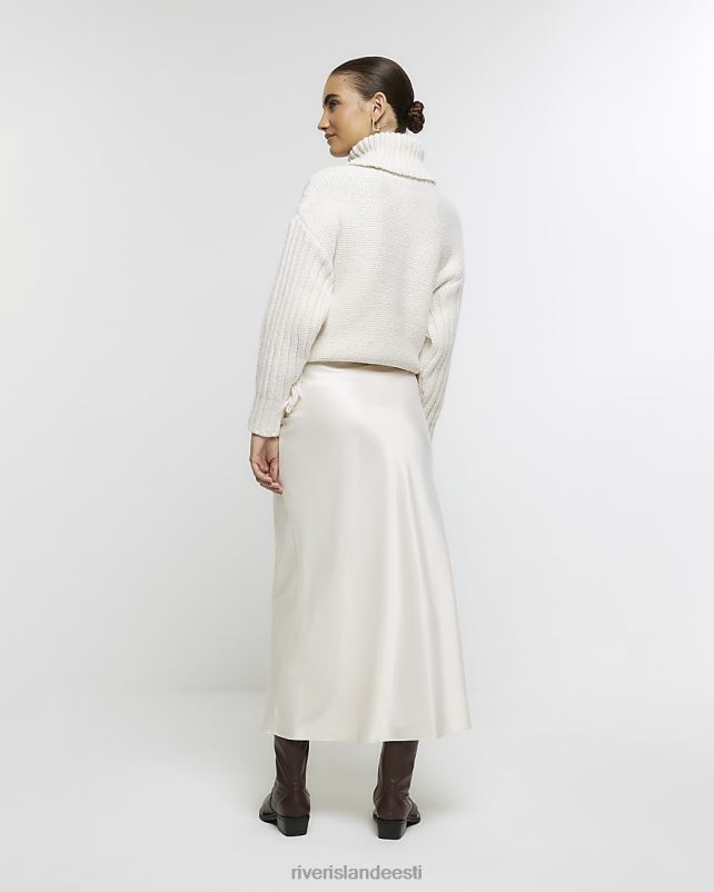 kehakate kreem naised River Island satiinist maxi seelik 44TLL3809