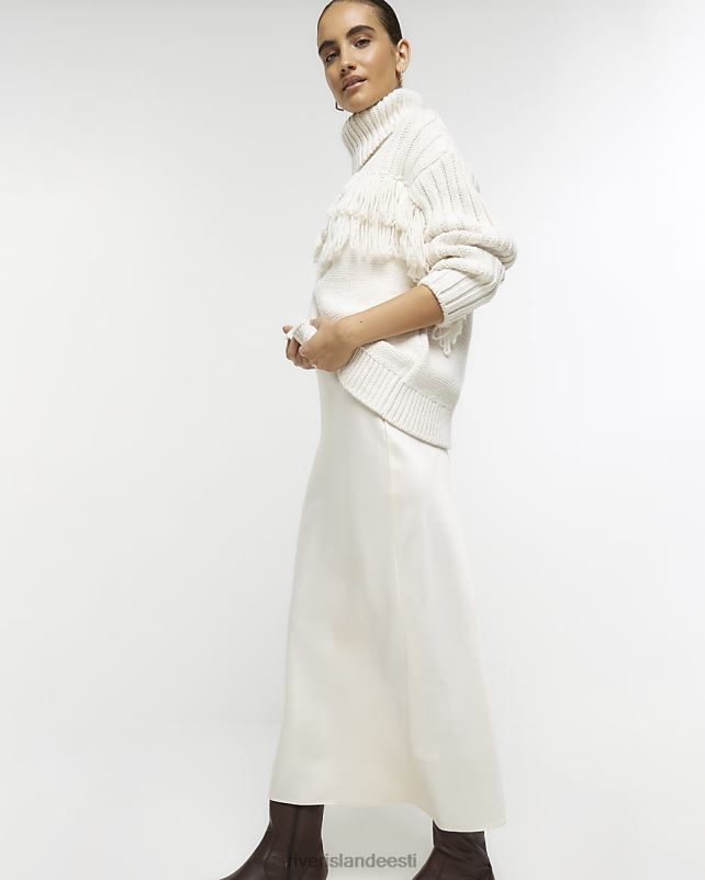 kehakate kreem naised River Island satiinist maxi seelik 44TLL3809