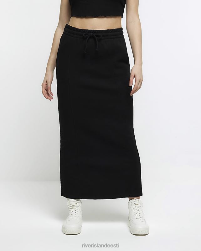 kehakate must naised River Island higine midi seelik 44TLL403