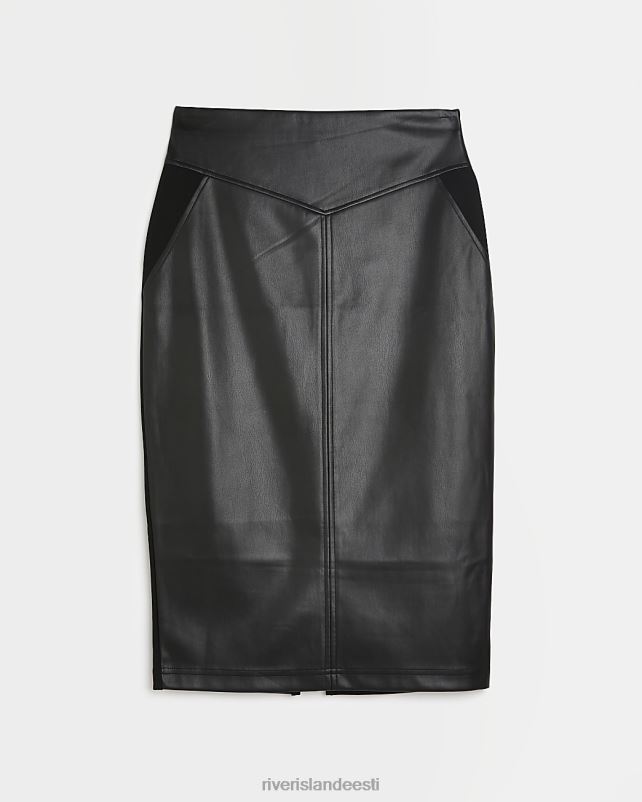 kehakate must naised River Island kunstnahast pliiatsiseelik 44TLL3778