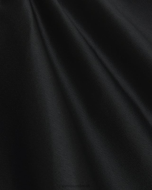 kehakate must naised River Island satiinist maxi seelik 44TLL38