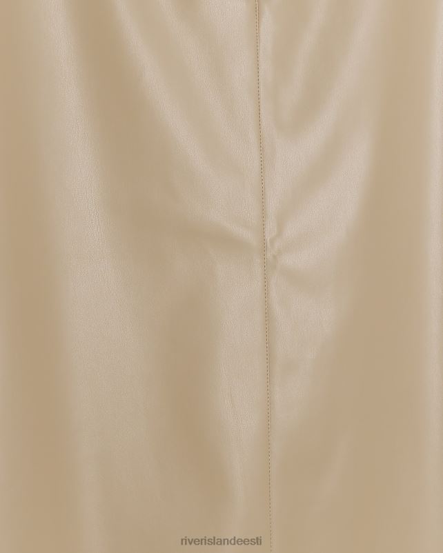 kehakate pruun naised River Island kunstnahast midi seelik 44TLL3762