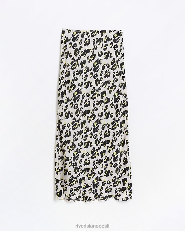 kehakate roosa naised River Island satiinist leopardimustriline maksiseelik 44TLL46