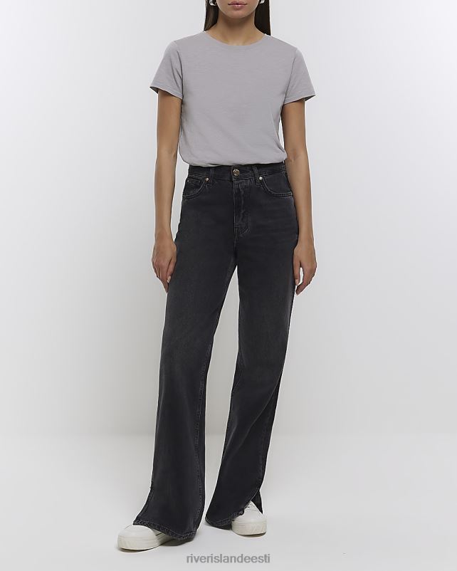 kehakate hall naised River Island lühikeste varrukatega t-särk 44TLL1513