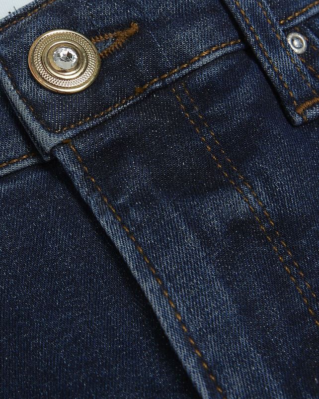 kehakate sinine naised River Island kõrge vöökohaga teksapüksid 44TLL3761