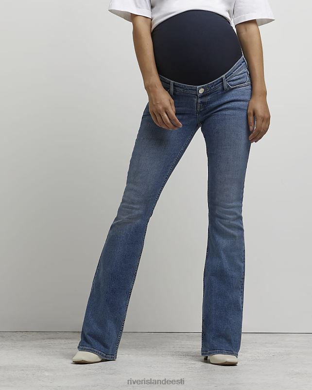 kehakate sinine naised River Island rasedaks laienevad teksad 44TLL2307