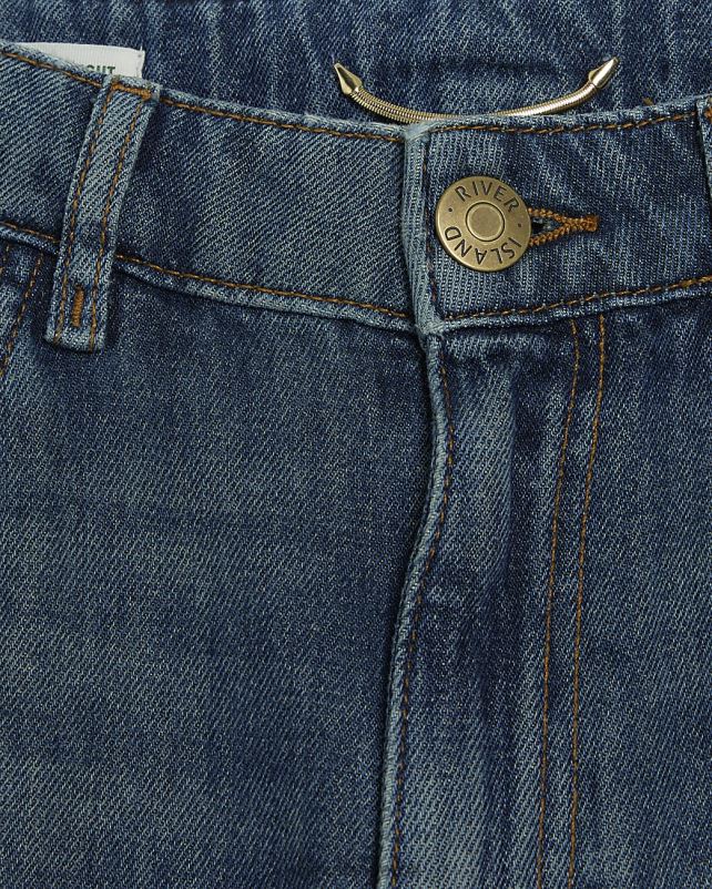 kehakate sinine naised River Island slim fit bootcut teksad 44TLL4296