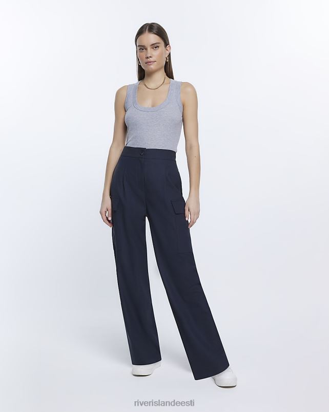 kehakate hall naised River Island kühvel kaelusega vesti top 44TLL1147