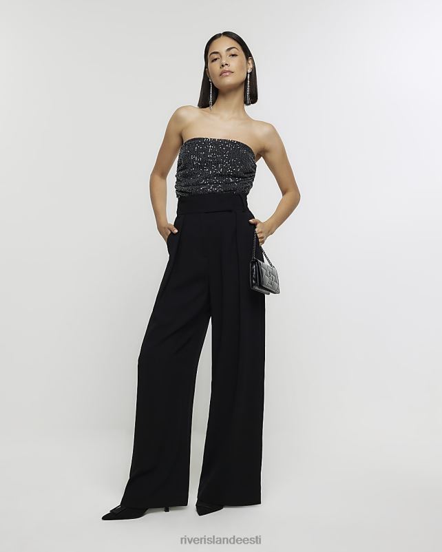 kehakate hall naised River Island sequin bandeau top 44TLL384