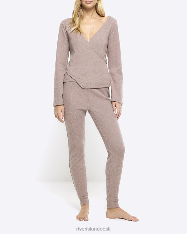 kehakate kivi naised River Island harjatud ümbrisribi ülaosa 44TLL4078