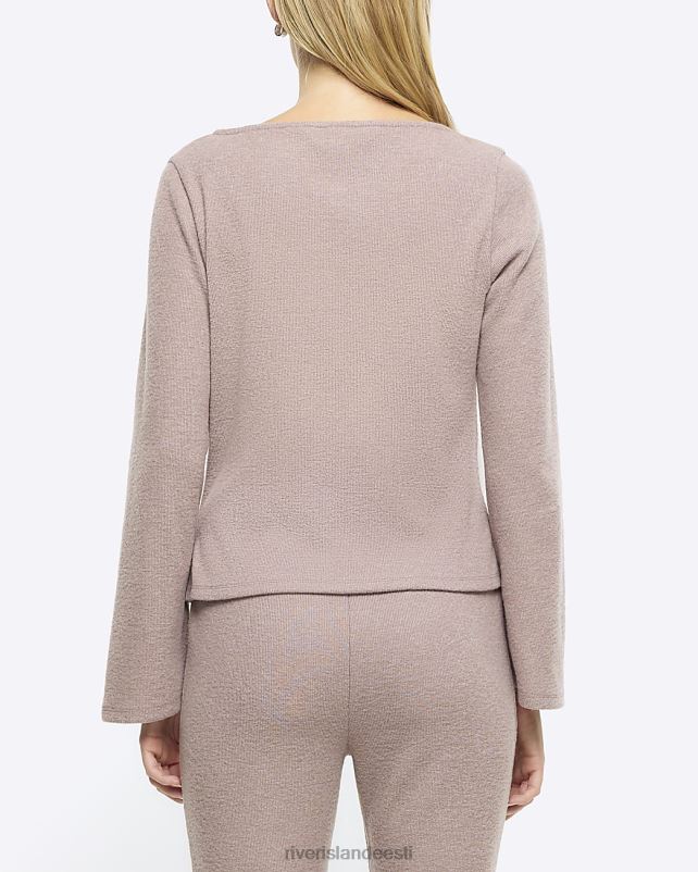 kehakate kivi naised River Island harjatud ümbrisribi ülaosa 44TLL4078