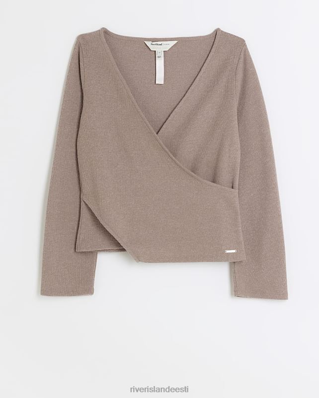 kehakate kivi naised River Island harjatud ümbrisribi ülaosa 44TLL4078