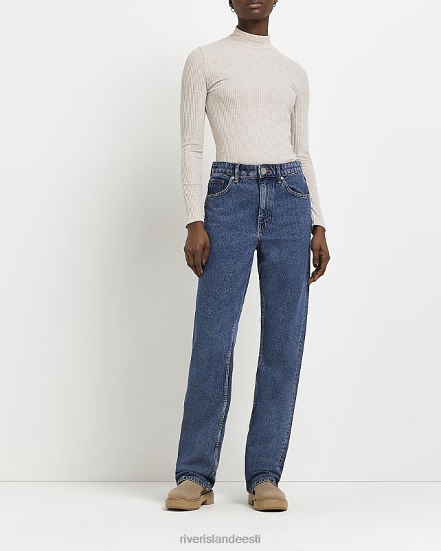 kehakate kreem naised River Island pikkade varrukatega kilpkonnakaelus 44TLL1744