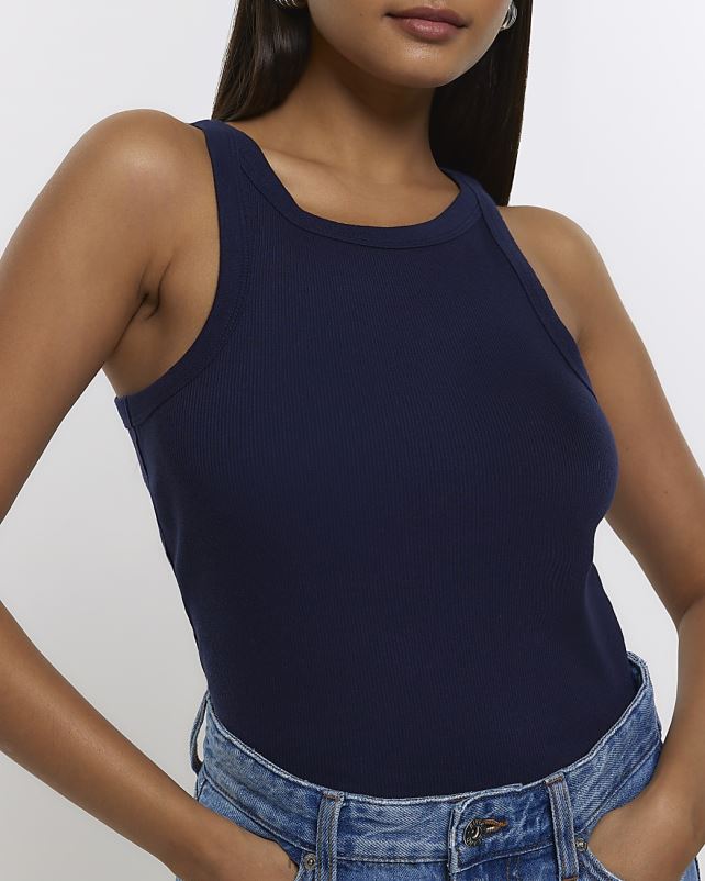 kehakate merevägi naised River Island soonikuga võidusõitja vesti ülaosa 44TLL102