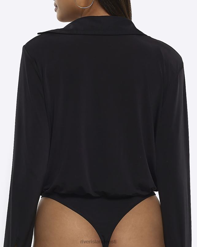 kehakate must naised River Island kaelusega kaelusega body 44TLL1214