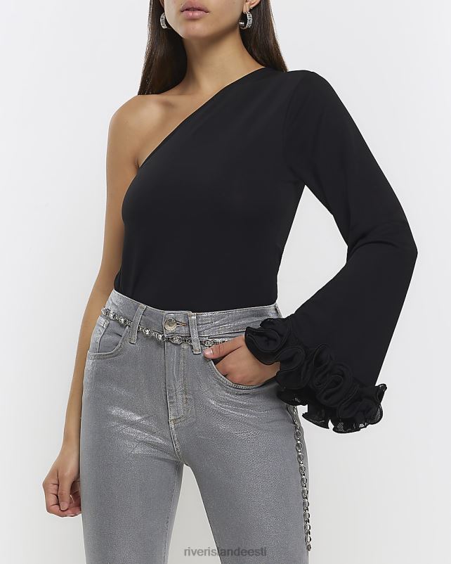 kehakate must naised River Island üks õlaosa 44TLL306