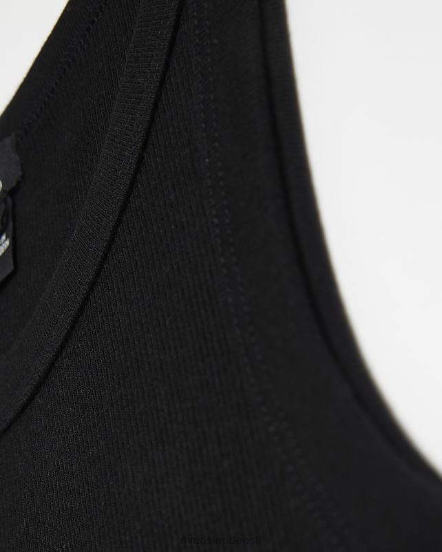 kehakate must naised River Island soonikuga võidusõitja vesti ülaosa 44TLL98