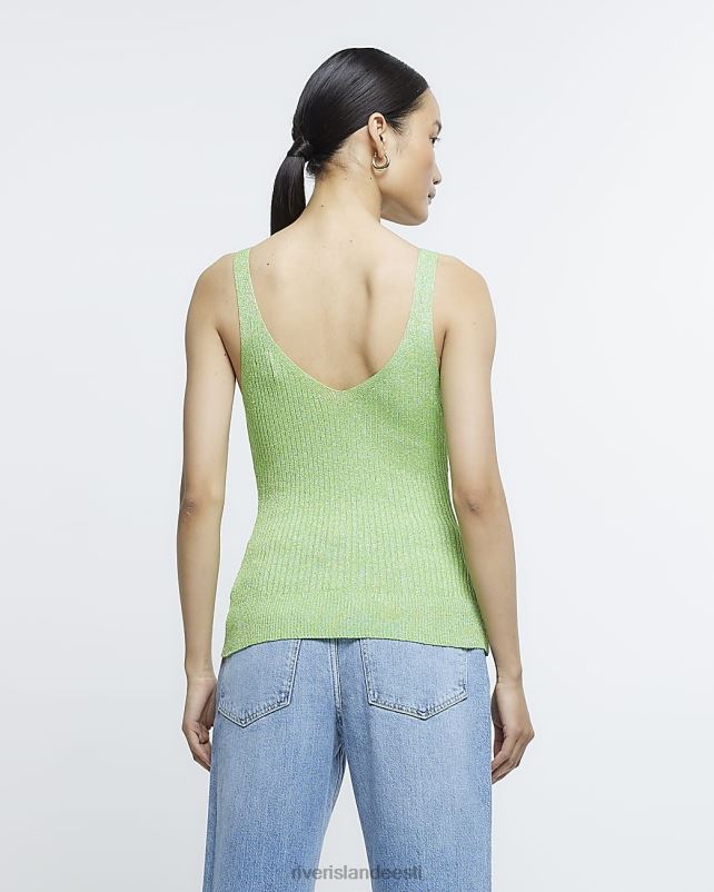 kehakate roheline naised River Island soonik kõvadele vesti top 44TLL1064