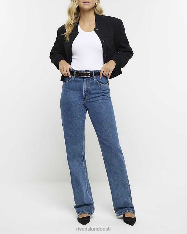 kehakate valge naised River Island kühvel kaelusega vest 44TLL1164