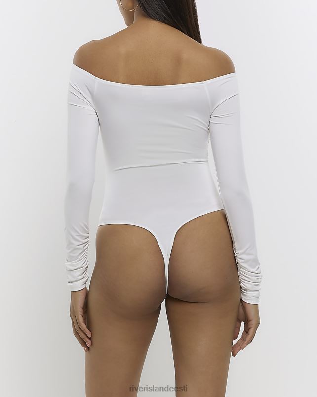 kehakate valge naised River Island õlgadest vabastatud bodi 44TLL1427