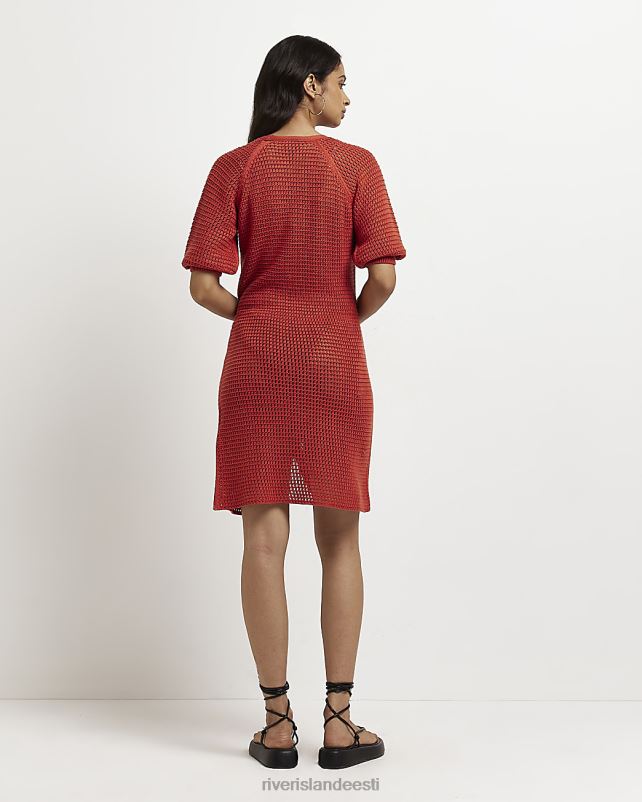 kehakate rooste naised River Island kootud wrap ranna minikleit 44TLL2120