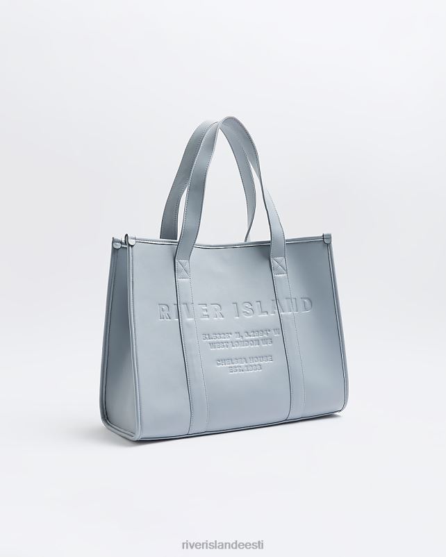 tarvikud hall naised River Island kunstnahast reljeefne kandekott 44TLL4187