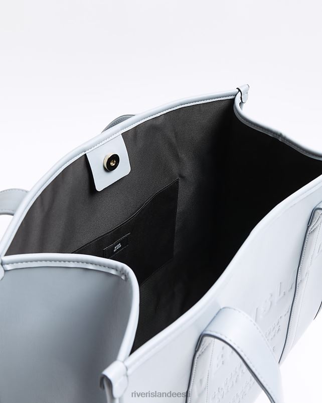 tarvikud hall naised River Island kunstnahast reljeefne kandekott 44TLL4187