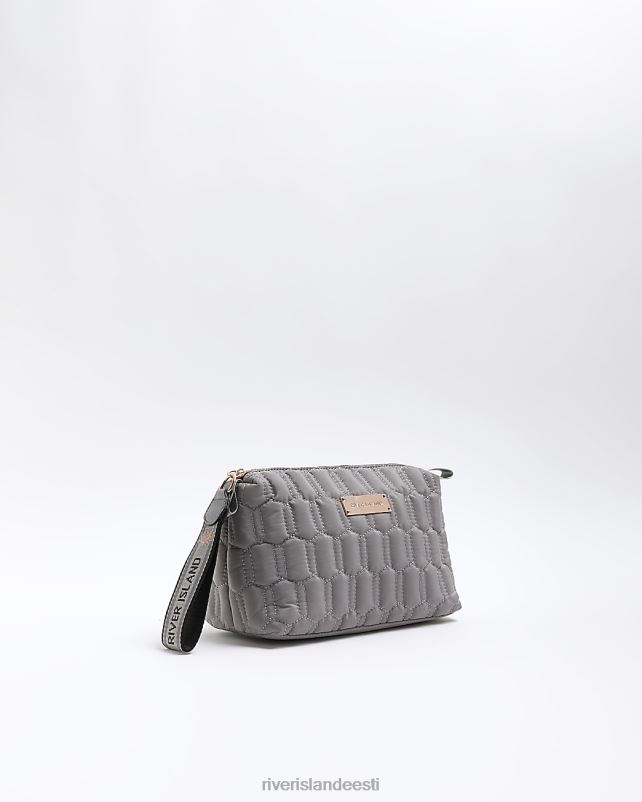 tarvikud hall naised River Island tepitud meigikott 44TLL1426