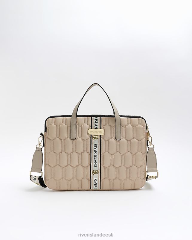 tarvikud beež naised River Island tepitud sülearvuti ümbris 44TLL1399